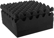 Sosoport 6Pcs Self Adhesive Acoustic Sound Dampening Panels for Studio Noise Isolation for Home Decor Easy Installation Soundproofing Wall Panels