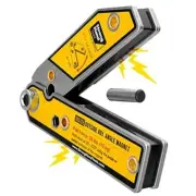 , Adjustable Angle Magnetic Square, Angle 30°-270°, Inside/Outside Magnets, 6"