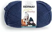 Bernat Softee Chunky BB Ball of Yarn, Faded Denim