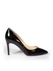 Black Patent Pigalle Pumps
