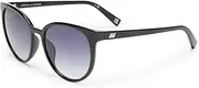 [Le Specs.] Le Specs Women's Armada Sunglasses Stainless Steel Glass Black