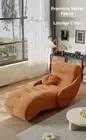 Chaise Lounge Sofa 1.75M Velvet Fabric Daybed Leisure Recliner
