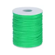 54.6 Yards Hollow Pipe Rubber Cords 2mm Hollow Tube Glass Green