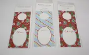Boatman Geller Paper Collection Holiday Wine Bottle Present Gift Tags Lot 3 NWT