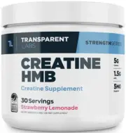 Transparent Labs Creatine HMB - Creatine Monohydrate Powder with HMB for Musc...
