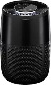 Instant 150-0007-01-UK AP100 Air Purifier Advanced 3-in-1 Filtration System, Sensor Control, Whisper-Quiet, Night/Auto/Eco Mode, Removes 99.9% of Viruses/Bacteria/Allergens, Small Rooms 12m², Black