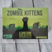 Zombie Kittens Card Game by Exploding Kittens Family Friendly Ages 7+