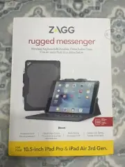 Zagg Rugged Messenger Wireless Keyboard & Durable Case