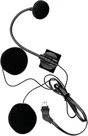 Helmet Headset Microphone - Helmet Intercom Headset Communication Microphone | Waterproof Audio System 10 Pin Tool for Teens Men Adults Traveling Cycling