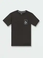 VOLCOM Boy's S/S T-Shirt ORIGINATOR - Vintage Black - XLarge - NWT