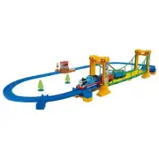 Takara Tomy "Plarail Thomas Kikansha Thomas Guragura Tsuri Bridge Set" Train Tra