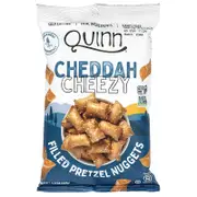 Quinn Snacks, Filled Pretzel Nuggets, Cheddah Cheezy , 5.8 oz (164 g)