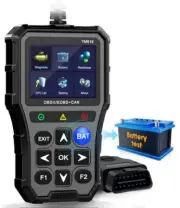 OBD2 Scanner Battery Tester for Car Color Screen Code Reader Easy Setup Clear...
