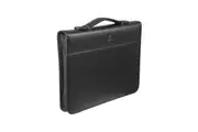 Spirax 4 Ringbinder Zippered A4 Compendium Portfolio Personal Organiser Black