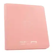 Collector's Series 12 Pocket Zip Trading Card Binder - PINK