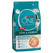 Purina One Adult Hairball Chicken Dry Cat Food 1.4Kg