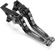 Clutch Brake Lever Motorcycle Accessories CNC Extendable Foldable Handle Brake Clutch Levers for B-MW R Nine T 2017 2018 (Color : 18)