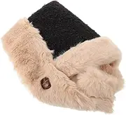 [SAFIGLE] Baotou Plush Hat Neckerchief Cold Weather Hat Scarf Two in One Thick Warm Hat Warm Neck Scarf with Hat Hunting Gear Ear Protection Hat Hunting Hat Fuzzy Hat Polyester