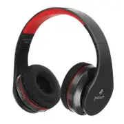 B16 bluetooth Foldable Gaming Headphone Noise Canceling Headset for PC Phones GRAYRED COLOR
