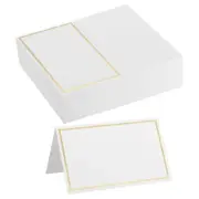 40pcs Place Cards Line Border Printable Place Name Cards for Table Setting We...