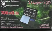 STINGER 700 700g x0.1g DIGITAL JEWELRY SCALE FROM SUPERIOR BALANCE