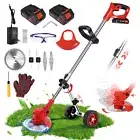 850W Electric Lawn Edger Weed Eater Brush Cutter Cordless Grass String Trimmer