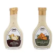 Hawaiian Hula Maui Sweet Onion Dressing And Papaya Seed Dressing 8 oz.