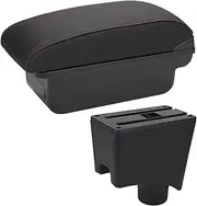 for r&enault for Sandero Car Armrest Box Storage Box Car Accessories Car Centre Console Storage Box(C1 NO USB)