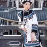 新款彝族服裝秋季服飾新中式中國風閨蜜旅拍古早少數民族寫真服裝