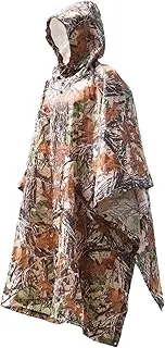 [STKARCV] Rainwear Multipurpose Three In Backpack Mountaineering Outdoor Camouflage Hiking Poncho For Unisex Raincoat