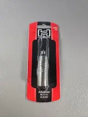 Hosa GXM-133 Female RCA to Male 3-Pin XLR Adapter New
