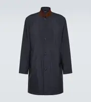 [Loro Piana] Loro Piana Sebring technical coat AU 90 blue