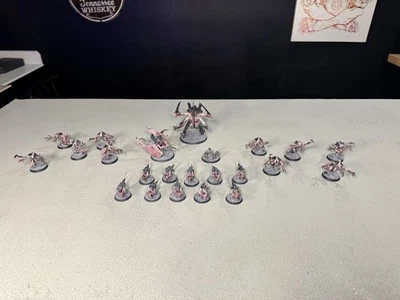 Warhammer 40K Tyranids Army 500 Points Fully Painted