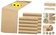 12 Pack Burlap Table Runners Rustic Table Runner Jute Farmhouse Fabric Party