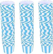 Mobestech 100Pcs Cupcake Cups Paper Baking Liners Greaseproof Muffin Cases for Parties High Temperature Resistant for Desserts Showers and Celebrations