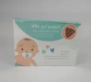 Who Got Poopie Baby Shower Game Ice Breaker Scratch Off Game