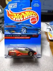 Hot Wheels 1999 Final Run Retiring Model Alien with Real Riders
