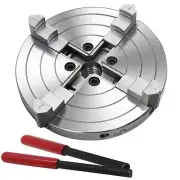 Wood Lathe Chuck 6 inch 4 Jaws Self-Centering Lathe Chucks Thread 1 x 8TPI La...