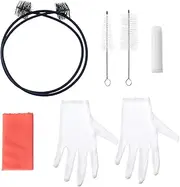 SING F LTD 6Pcs Trumpet Care Tool Clean Kit Mouthpiece Pocket Trumpet Instrument Cleaning Musical Instrument Maintenance Care Accessory