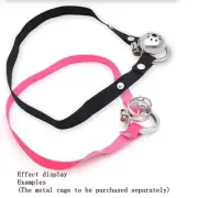 Elastic Male Annex Belt Chastity Cage Device Waist Strap Adjustable Rope Bondage