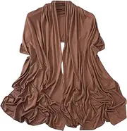 [Mkjuuior] Glitter Modal Scarf Jersey Hijab Shawl Winter Stretchy Muslim Ramadan Scarf