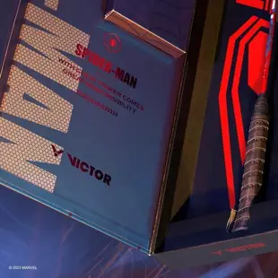【大自在】VICTOR 勝利 羽球拍 蜘蛛人系列限量羽球拍禮盒 聯名款 蜘蛛人 羽毛球拍 SPIDER-MAN GB