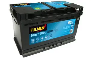 ☆光速改裝精品☆FULMEN FK800 80AH AGM 電池 電瓶