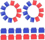 Toyvian 40pcs Board Game House Props Replacement Game for Rich Man Chess Design Safe Material and Props