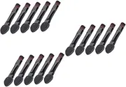 Beatifufu 3sets Portable Eye Shadow Brush Makeup Tool Women's Double Sided Makeup Brush Sponge Gliding Evenly No Hurt Eyelid Long Lasting Makeup 50pcs*3