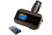 Car Mp3 Music Fm Transmitter Lcd Display + Usb Sd Playback Aux In Lcd Fm-30B