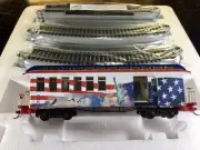 NEW HAWTHORNE VILLAGE “SPIRIT OF AMERICA” TRAIN On30 PATRIOTIC, LIBERTY BACHMANN