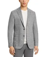 Jack Victor Melange Linen Blend Jersey Regular Fit Soft Sport Coat