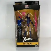Marvel Legends PSYLOCKE Figure Purple Hair Variant Apocalypse BAF Wave- Sealed