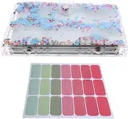 KALLORY 1Set Budget Binder with Zipper Envelopes Loose Leaf Budget Planner for Cash Envelopes Expense Tracking Creative Design for Monthly Weekly Bill Organization Portable Financial